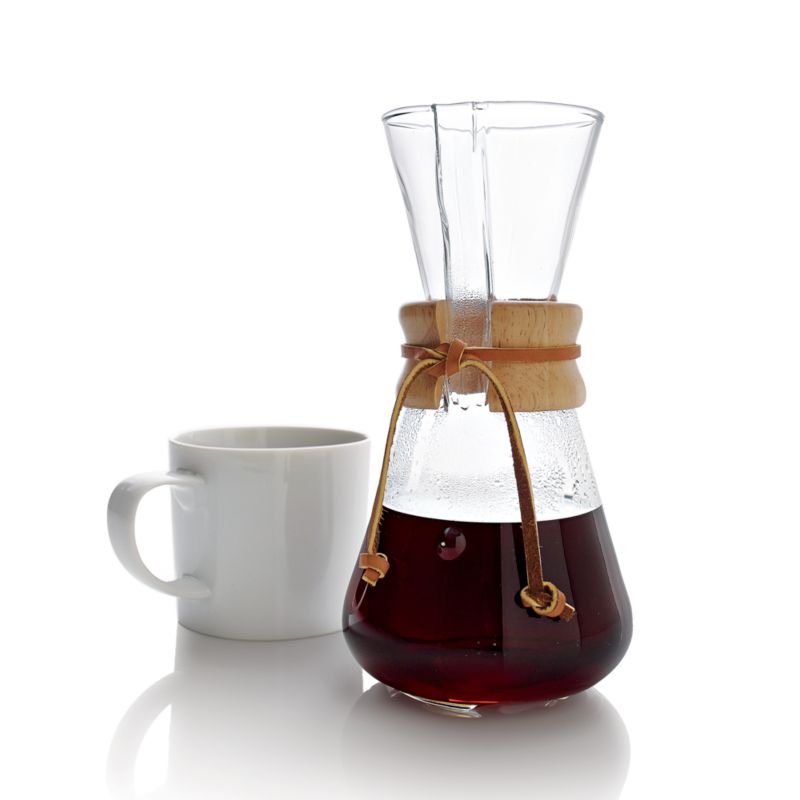 Chemex 3-Cup Coffee Maker Crate and Barrel